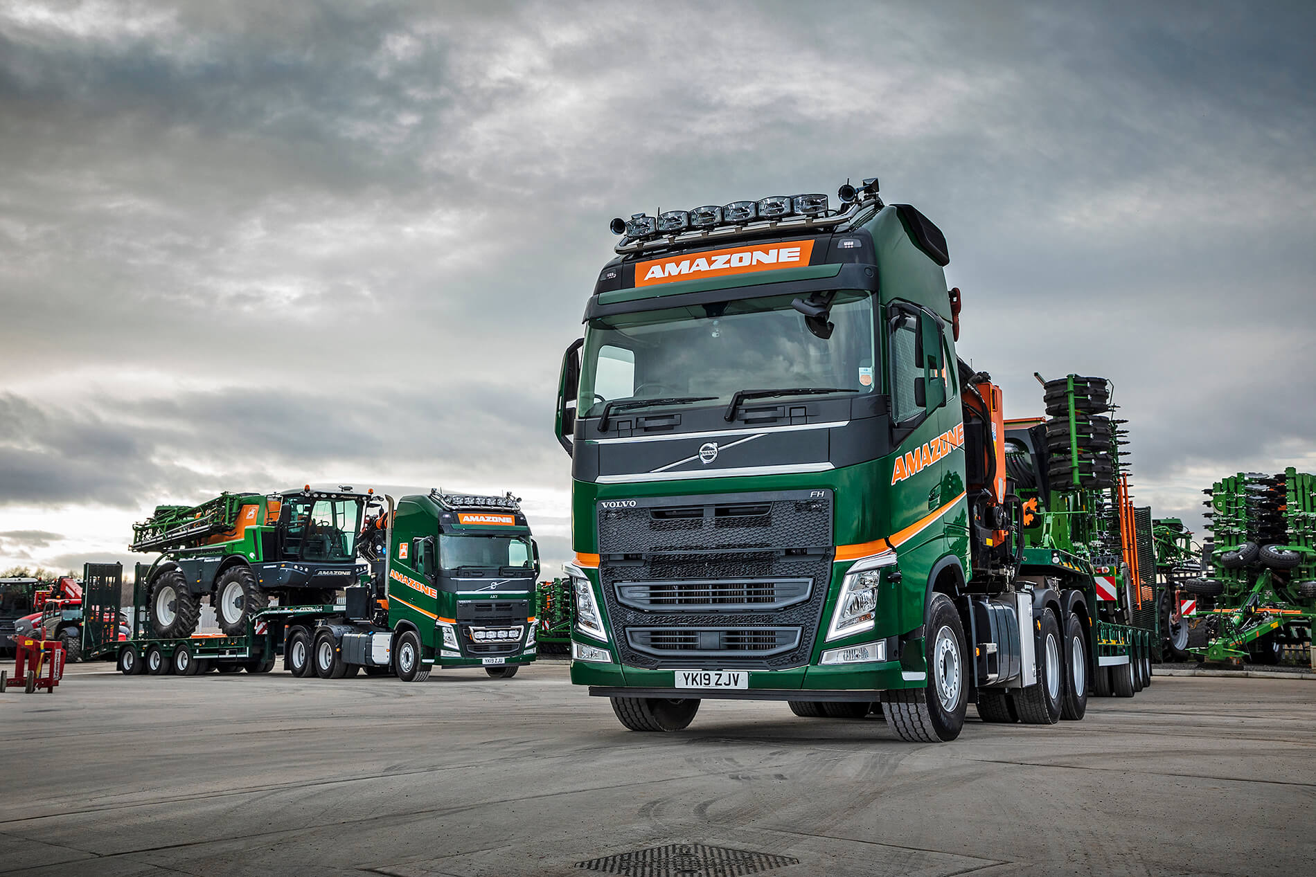 Volvo Trucks reliability levels help Amazone Ltd grow its business