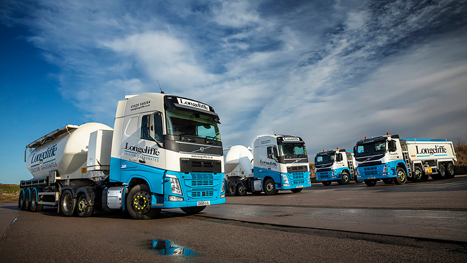 Longcliffe Quarries Takes Delivery Of 10 New Truck - Crossroads Truck & Bus Limited
