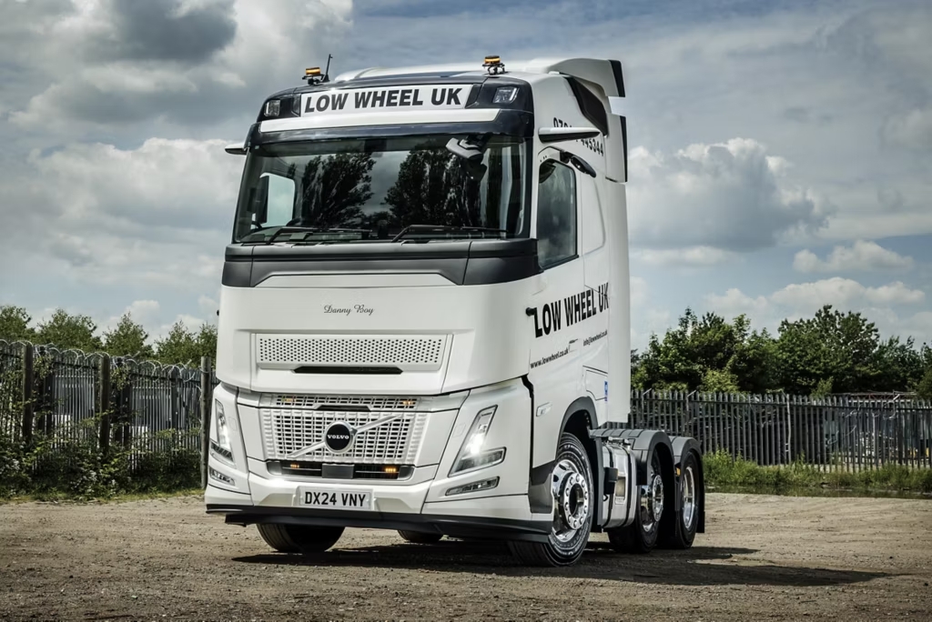 The new Volvo FH Aero makes British debut at Low Wheel UK