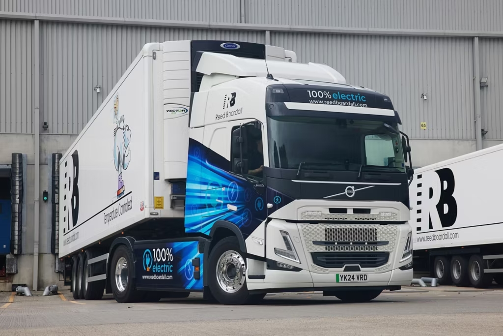 Two new FM Electrics join Reed Boardall’s 100 per cent Volvo-supplied fleet
