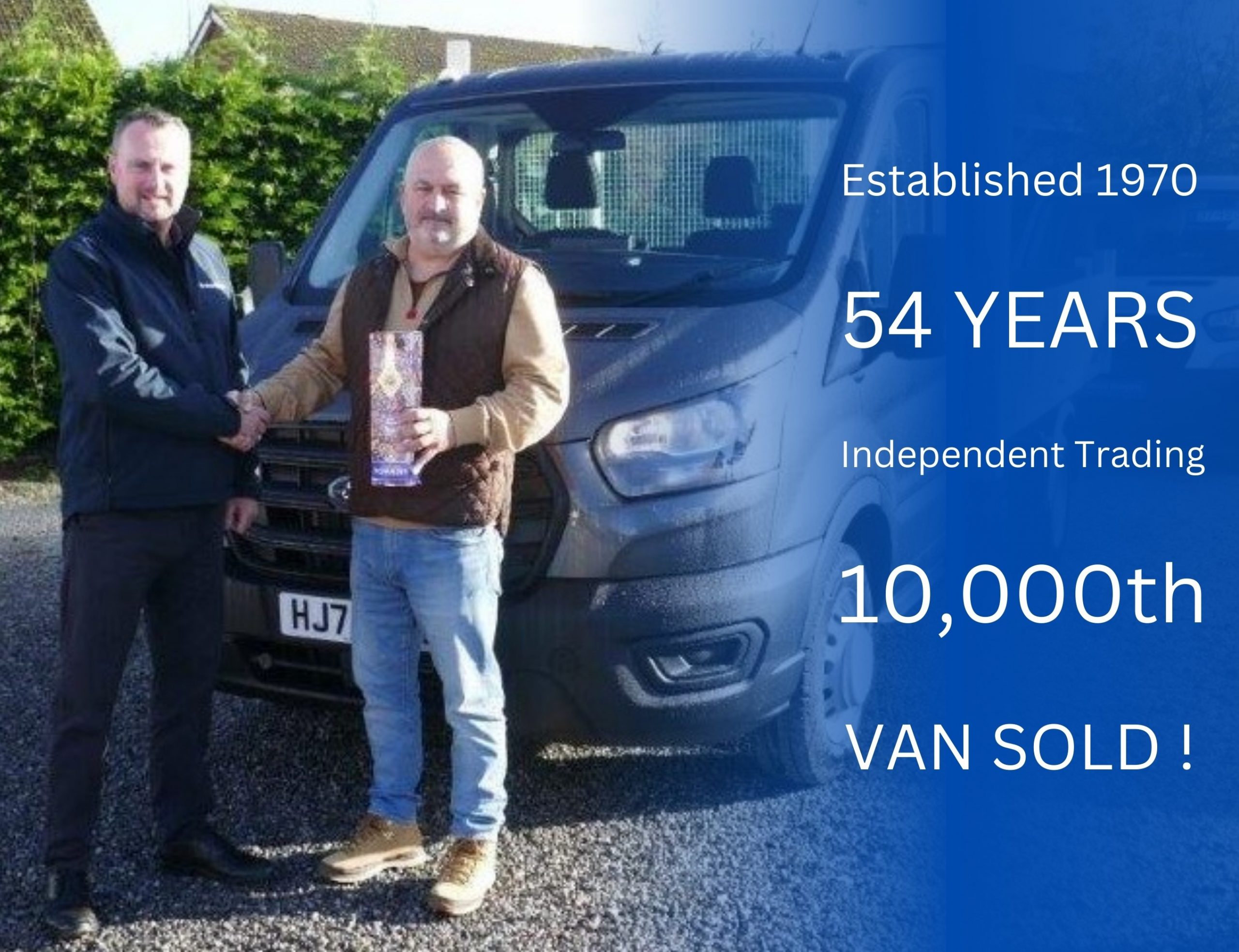 10,000th Van sale celebrated!