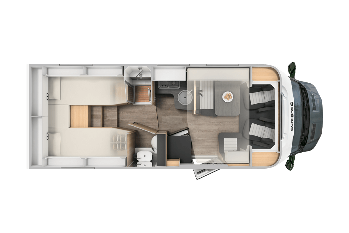 25 Sunlight T 680 Ae - Cara Motorhomes