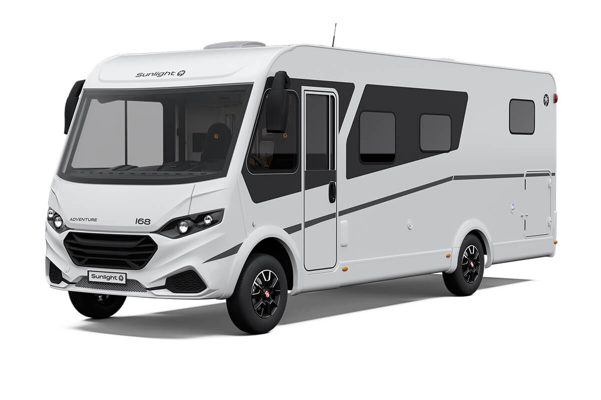 Sl I68 Ext White Greentrail Ext Cam1 Vorne L - Cara Motorhomes