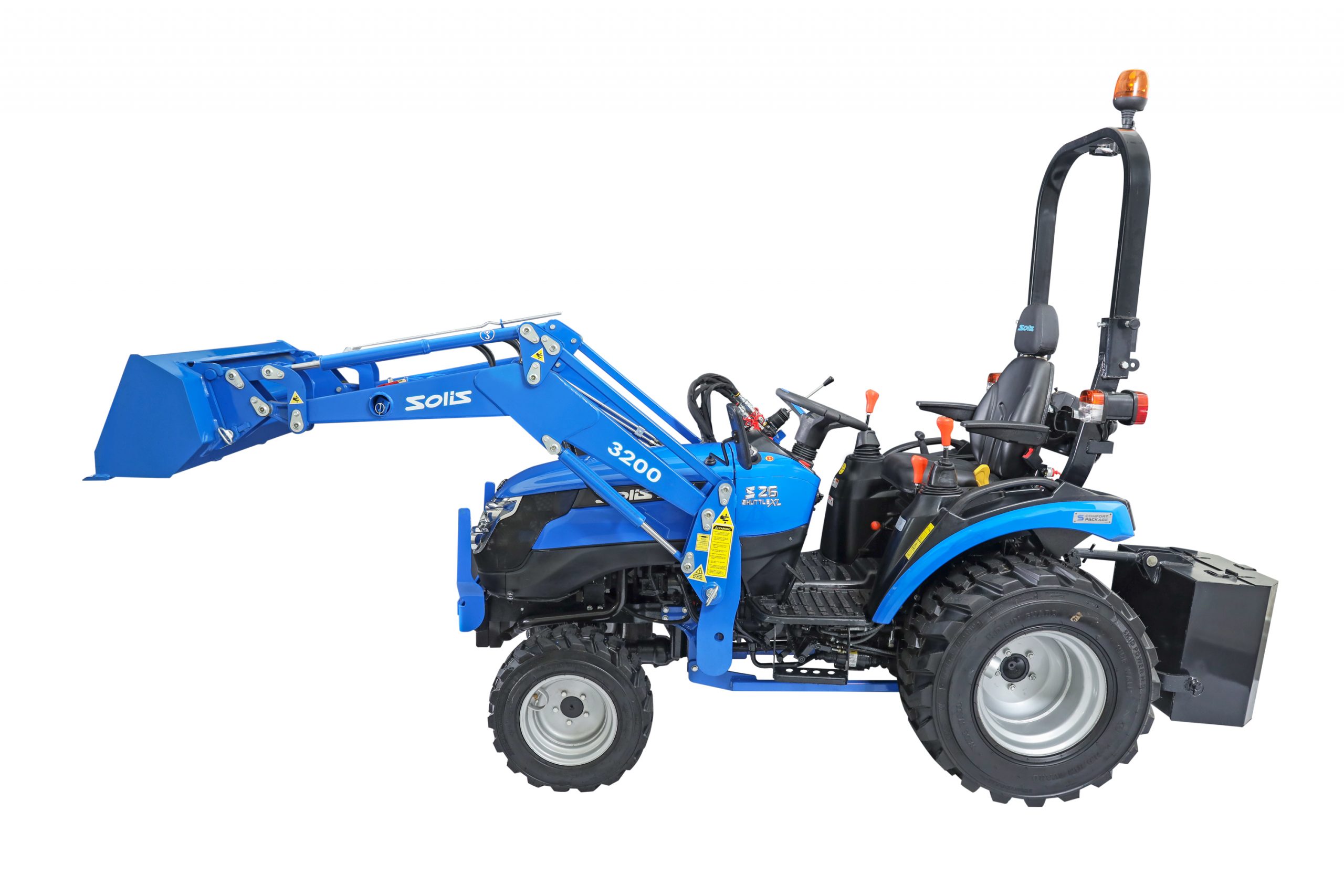 Solis S26 Shuttle With Loader - Iron & Earth Equipment Ltd