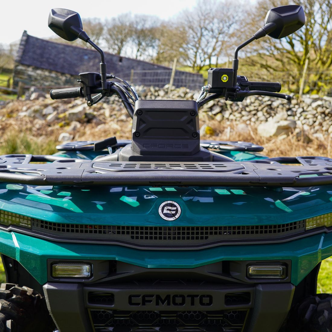 New CFMOTO C4 AGRI Agricultural Quad Bike Front View