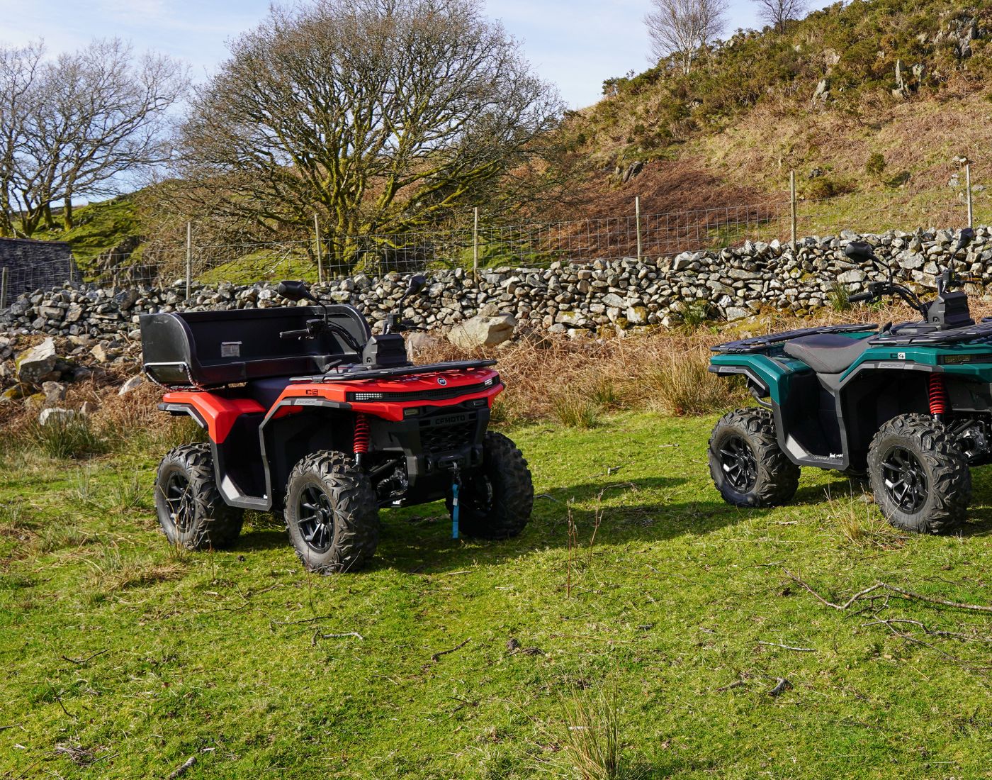 CFMOTO C4 and C5 Utility Quad Bikes
