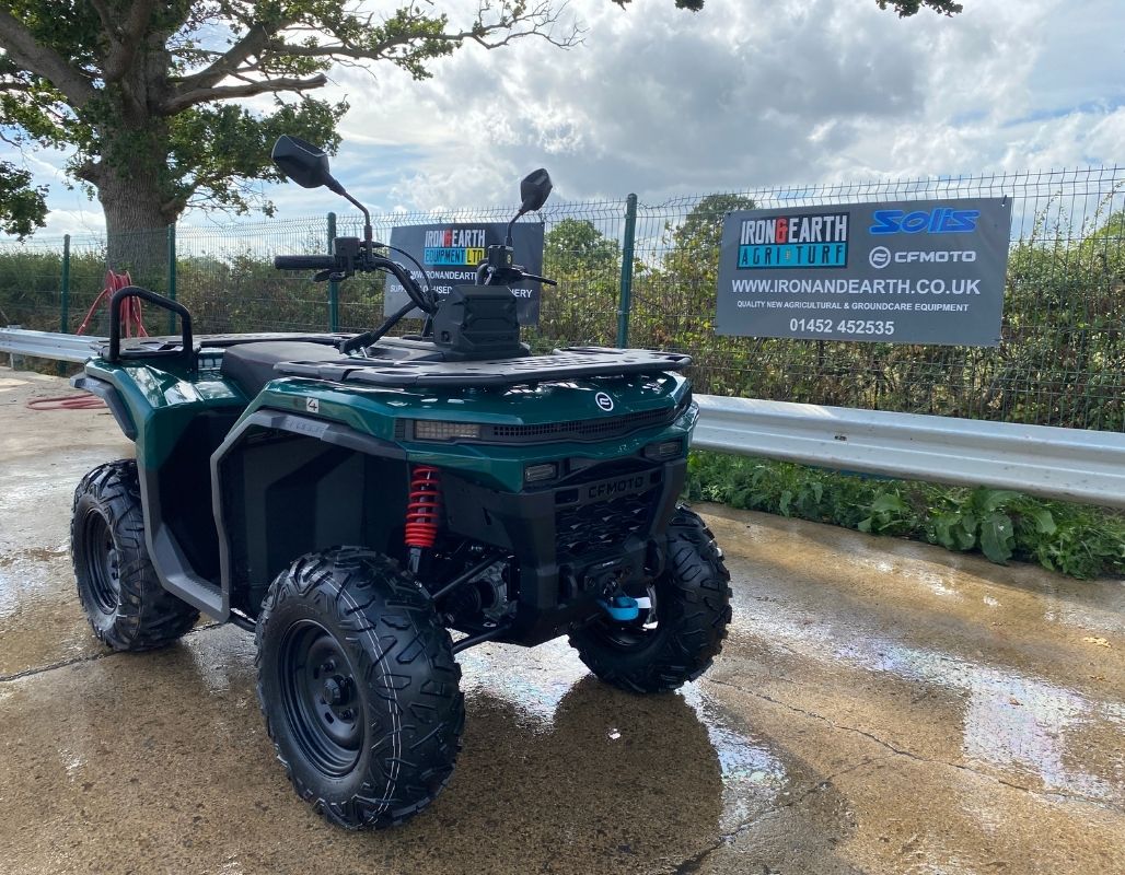 New CFMOTO C4 AGRI Agricultural Quad Bike Right Side Front View