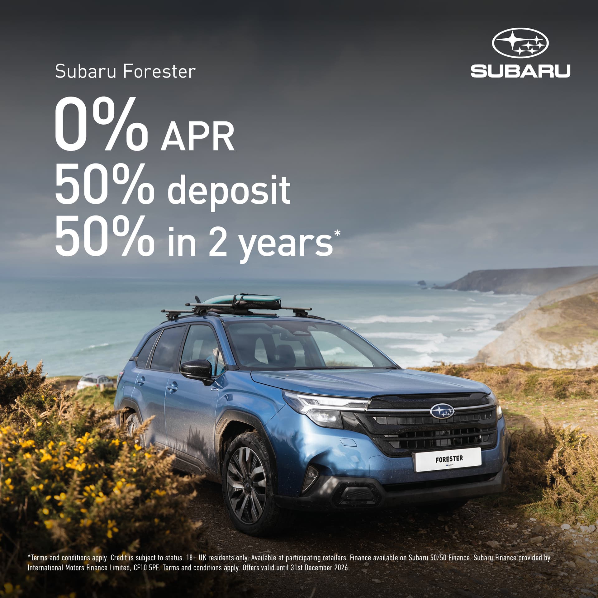 Q4 Forester Touring Meta Ads 50 50 1x1 6378 - Eaglesham Garage Limited