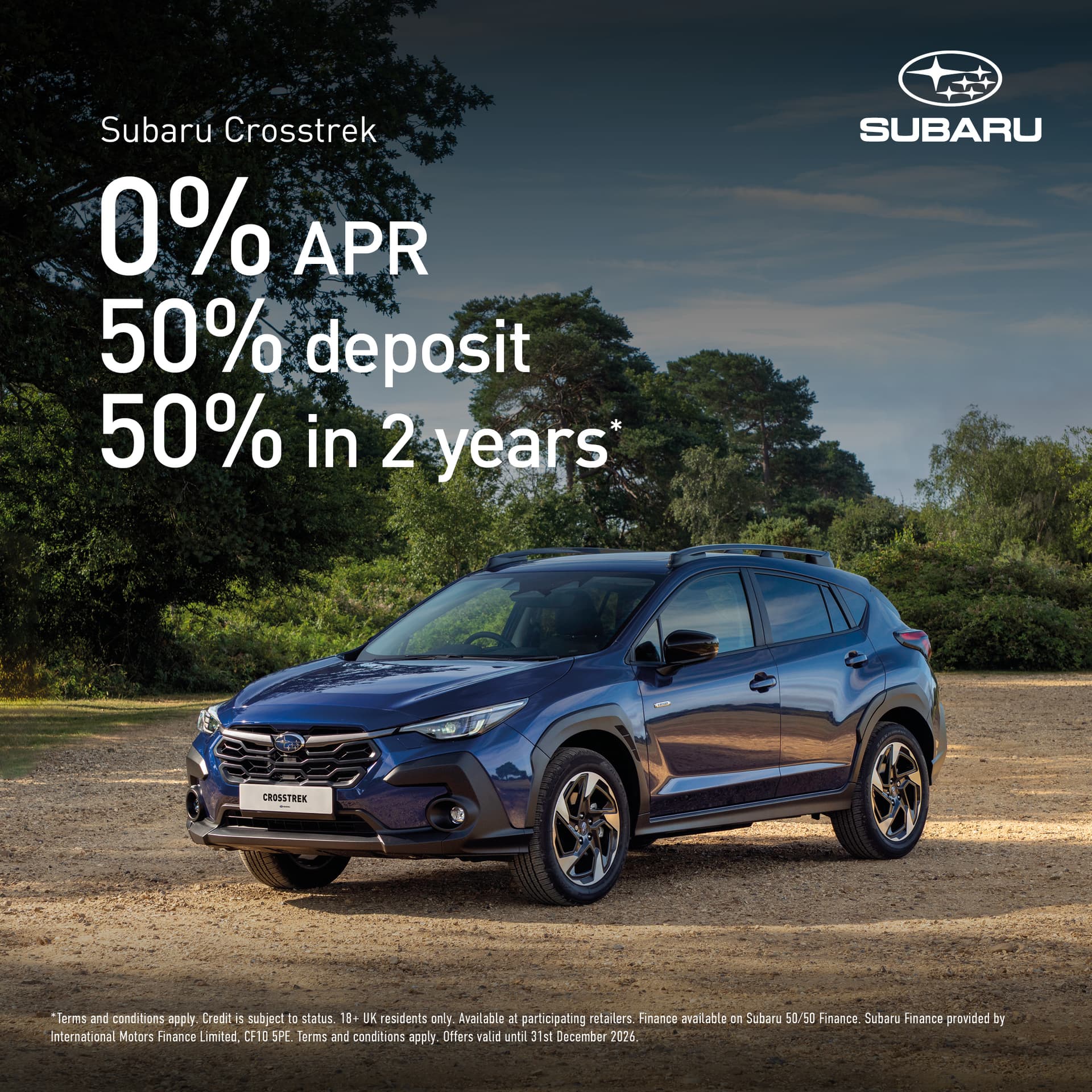 Q4 Crosstrek Touring Meta Ads 50 50 1x1 6380 - Eaglesham Garage Limited