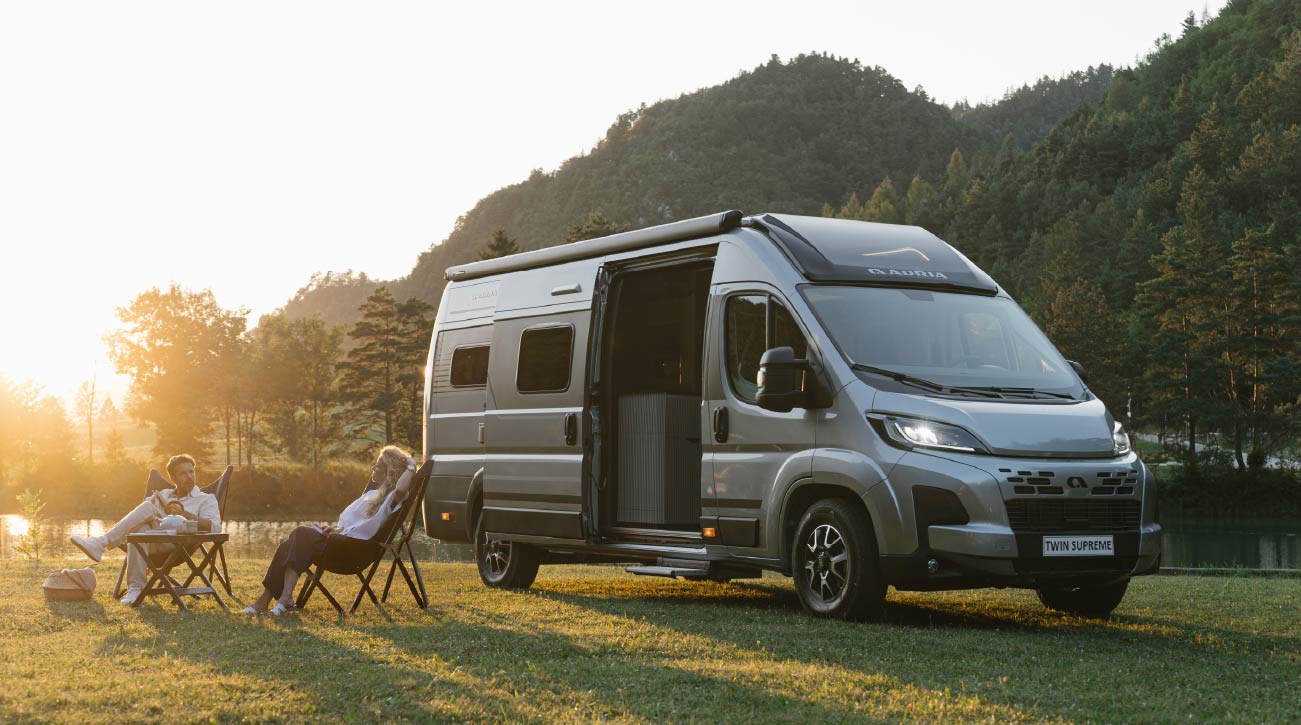 
    View offers on New Adria Twin Supreme
    Explore offers available on a new Adria Twin Supreme for sale from Geoff Cox. Start your adventure with a new motorhome tailored to you.
    View offers
