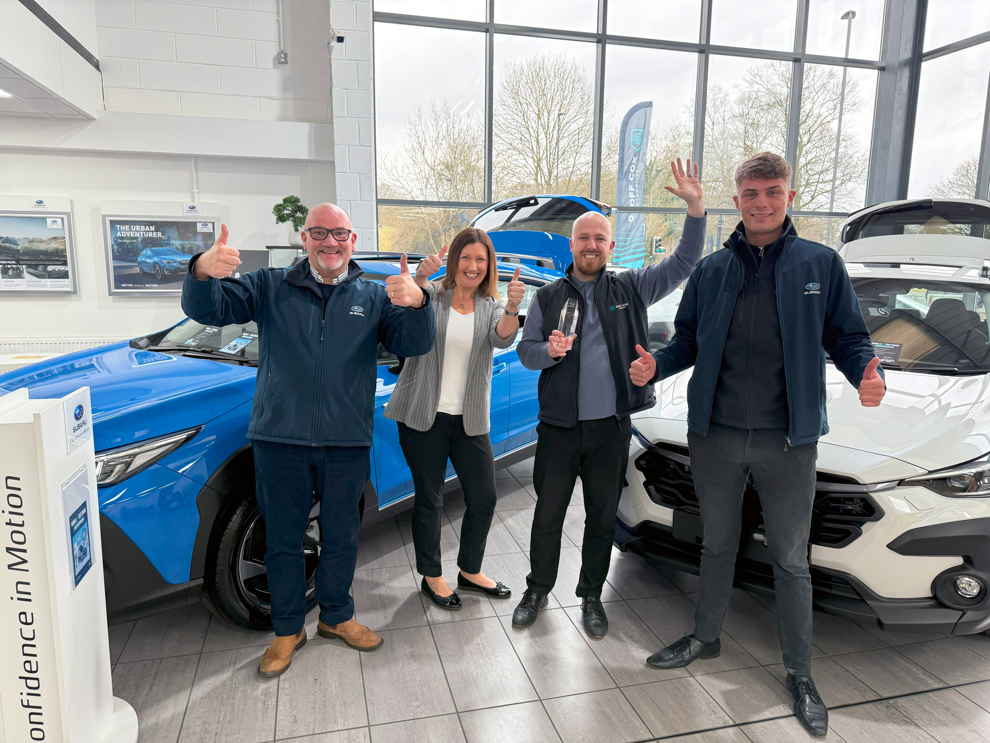 Subaru Award 1 - Geoff Cox