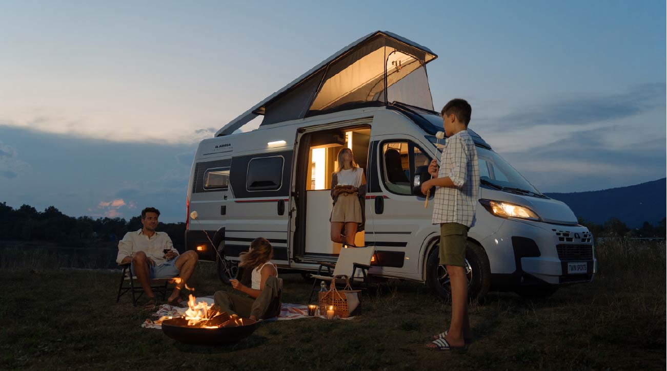 
    View offers on New Adria Twin Sport
    Explore offers available on a new Adria Twin Sport for sale from Geoff Cox and other offers of new campervans. Start your adventure with a new Adria motorhome.
    View offers
