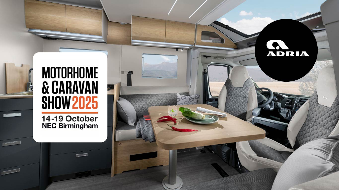 Discover What’s New from Adria Motorhomes at the NEC Show in October 2025