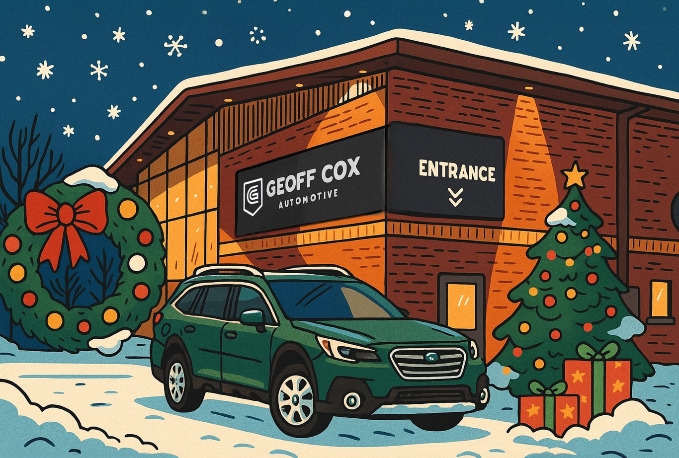 Xmas Opening Hours 2025 Automotive - Geoff Cox