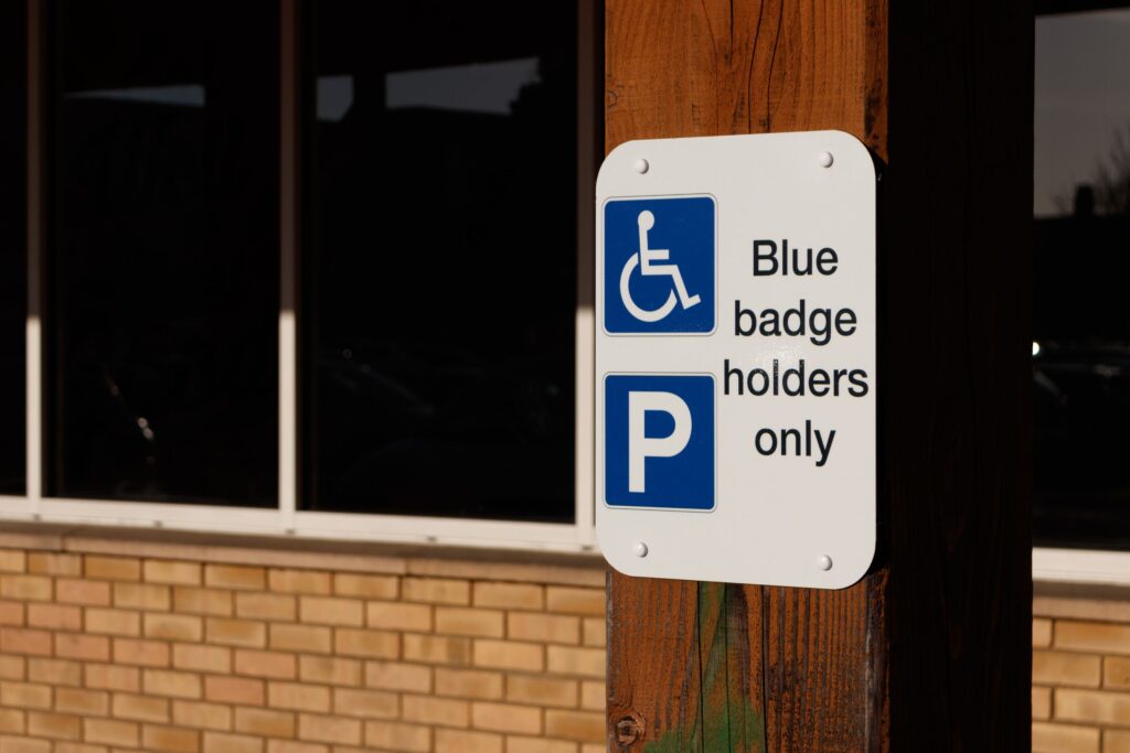 Blue Badge Sign Ransome - Ransome Mobility