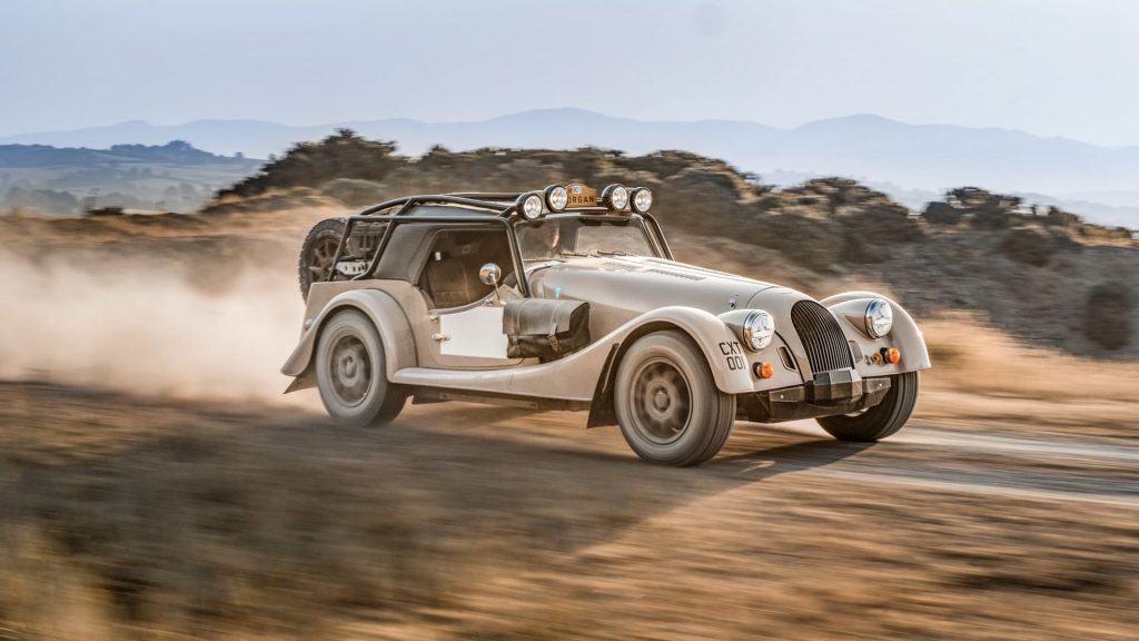 THE MORGAN PLUS FOUR CX-T, THE MORGAN BUILT FOR OVERLAND ADVENTURE