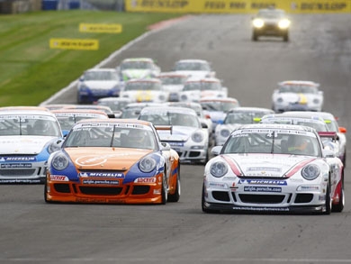 Caine doubles up at Donnington! – Harbour Cars