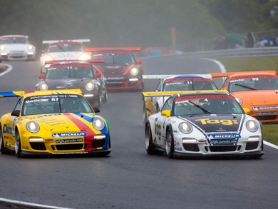 Michael Caine battles handling in Round 2 of 2011 Carrera Cup – Harbour Cars