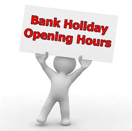 Easter Bank Holiday Opening Hours