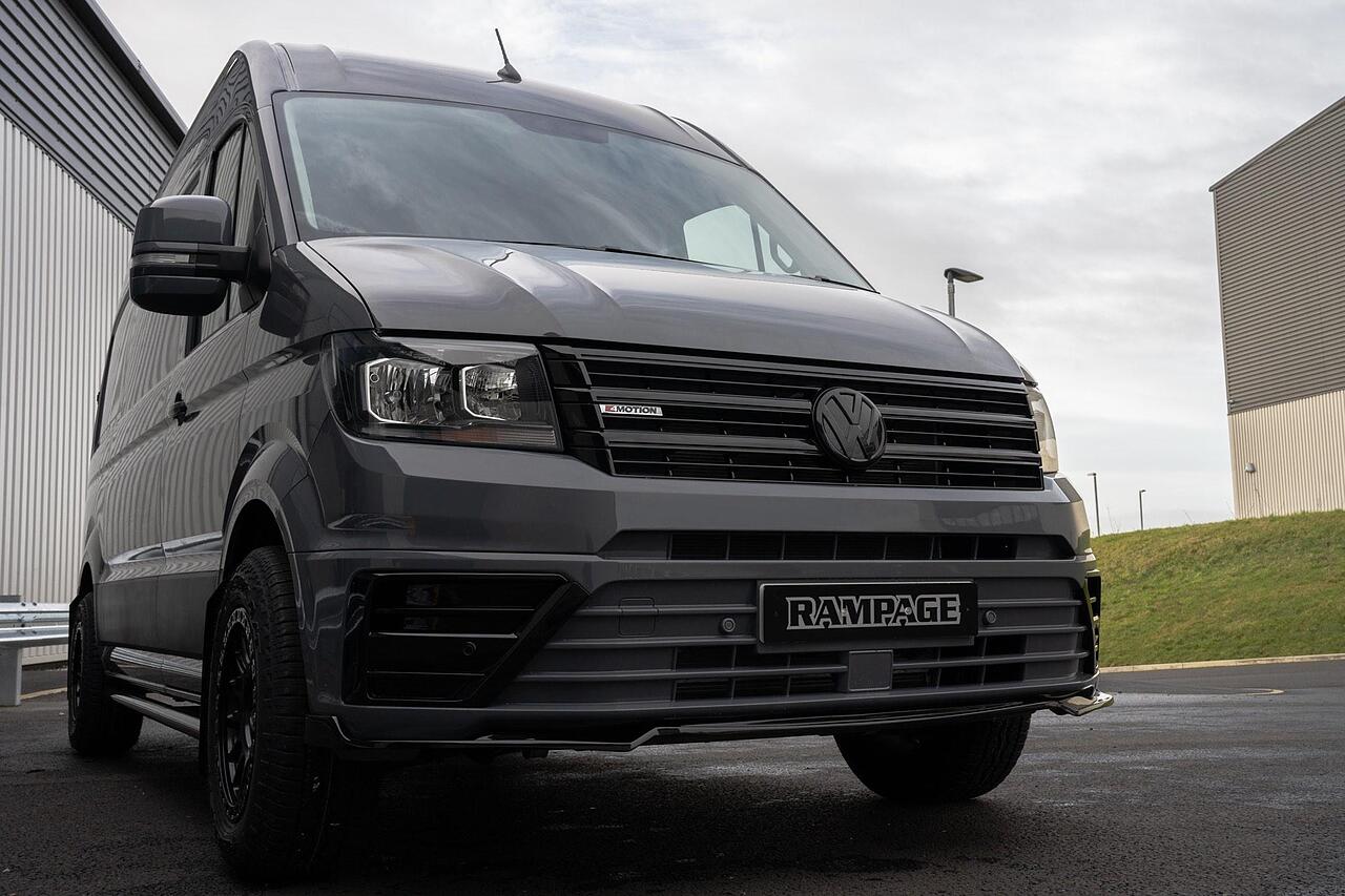 Vw Crafter Mwb Right Side View - Rampage Vehicles
