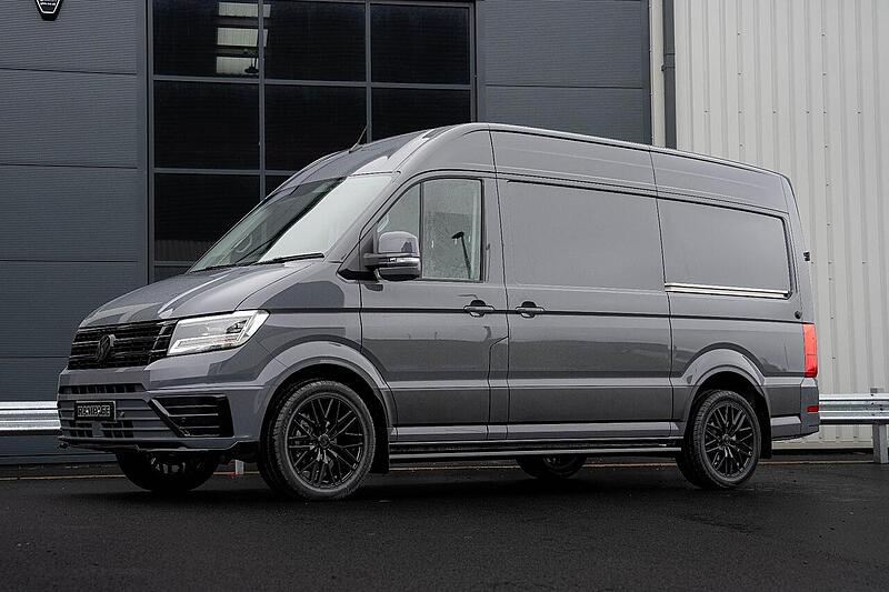 Vw Crafter Mwb Left Side View - Rampage Vehicles