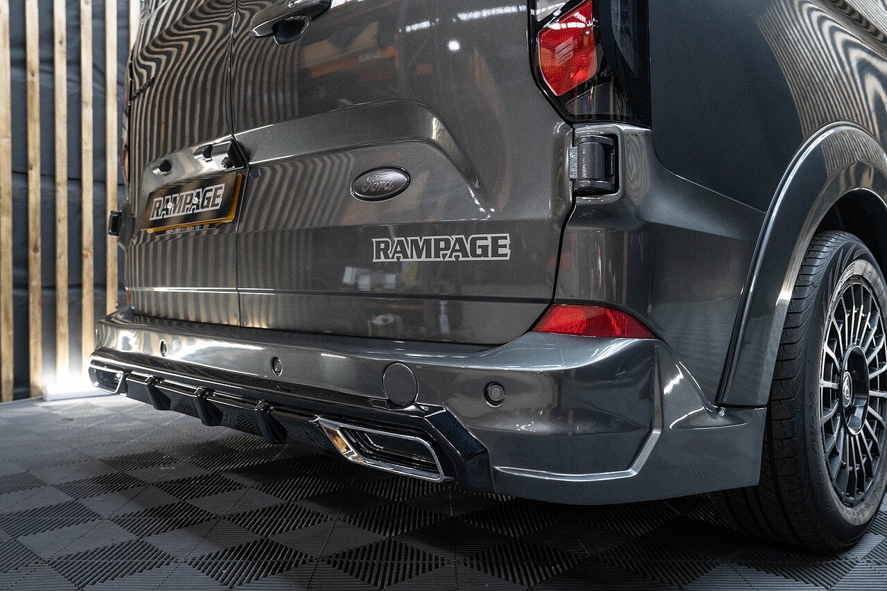 Ford Transit Custom Rear Bumper - Rampage Vehicles