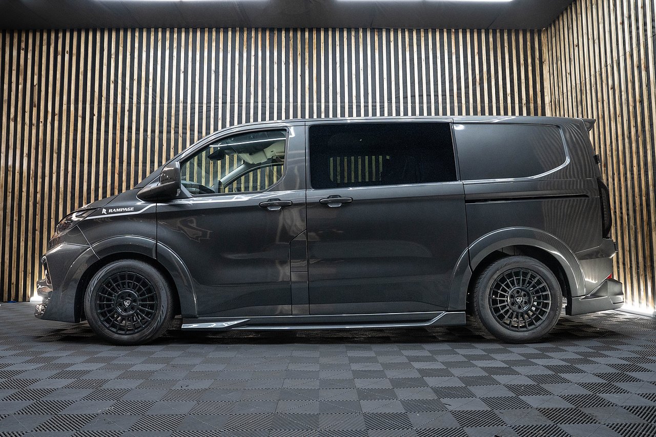 Ford Transit Custom Crew Cab Side View - Rampage Vehicles