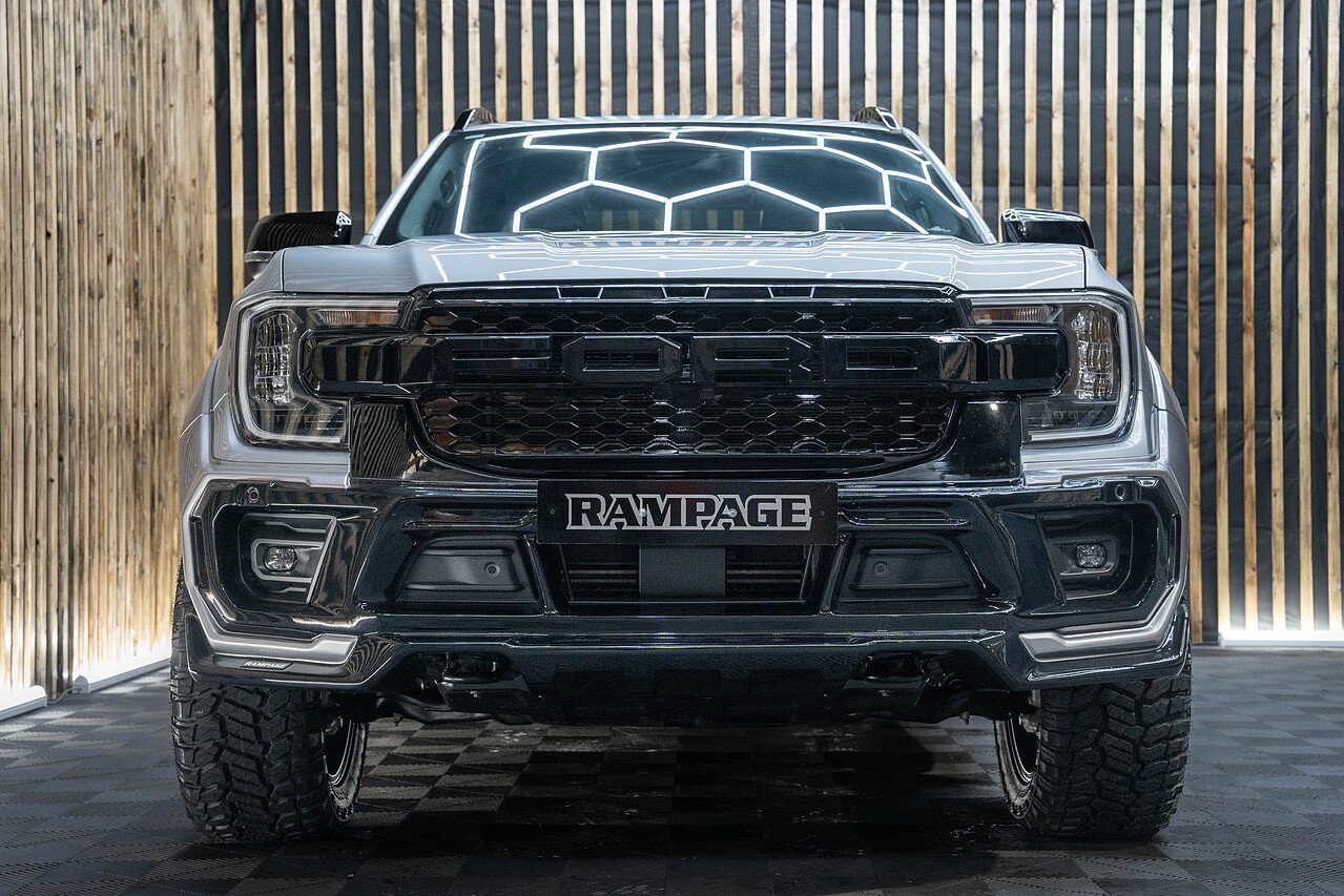 Ford Ranger Wildtrak 3.0 Litre Silver Front View