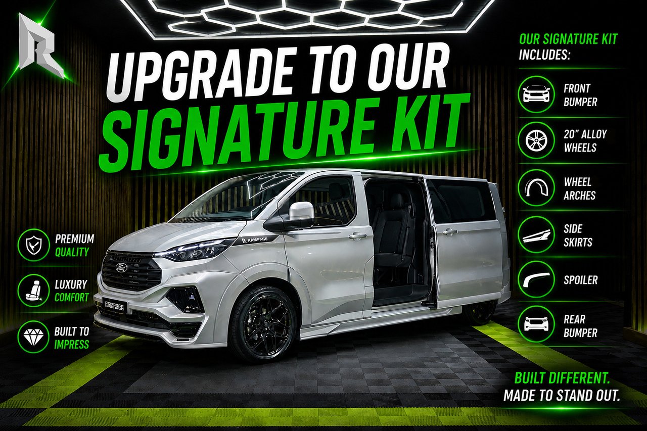 Transit Custom Upgrade To The Signature Kit