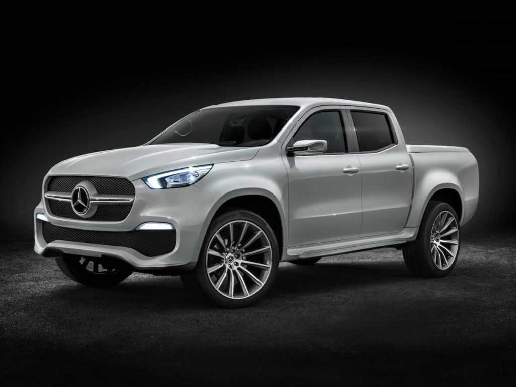 Mercedes-Benz unveils the new pick-up concept that will expand their X-class series