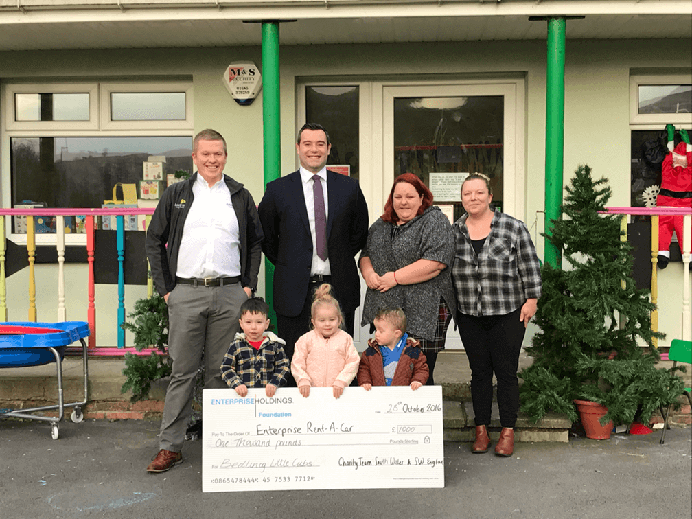 Commercial vehicle dealer David Spear helps to save volunteer run, community supported nursery with vital fundraising
