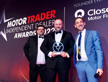 2022 Fastest Growing Dealer – Motor Trader Awards