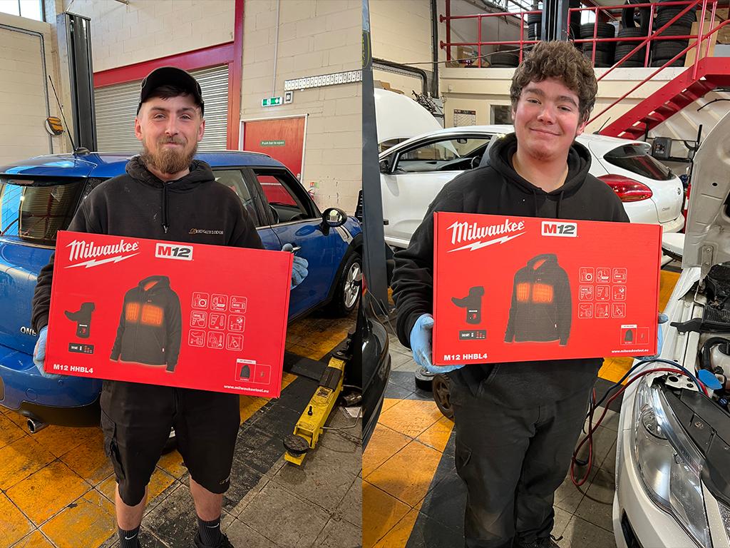 More Milwaukee heated jackets!