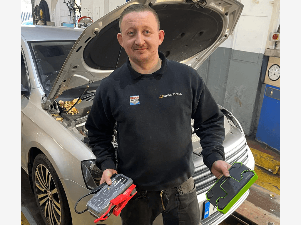 Jimmy’s New Battery Booster Pack!
