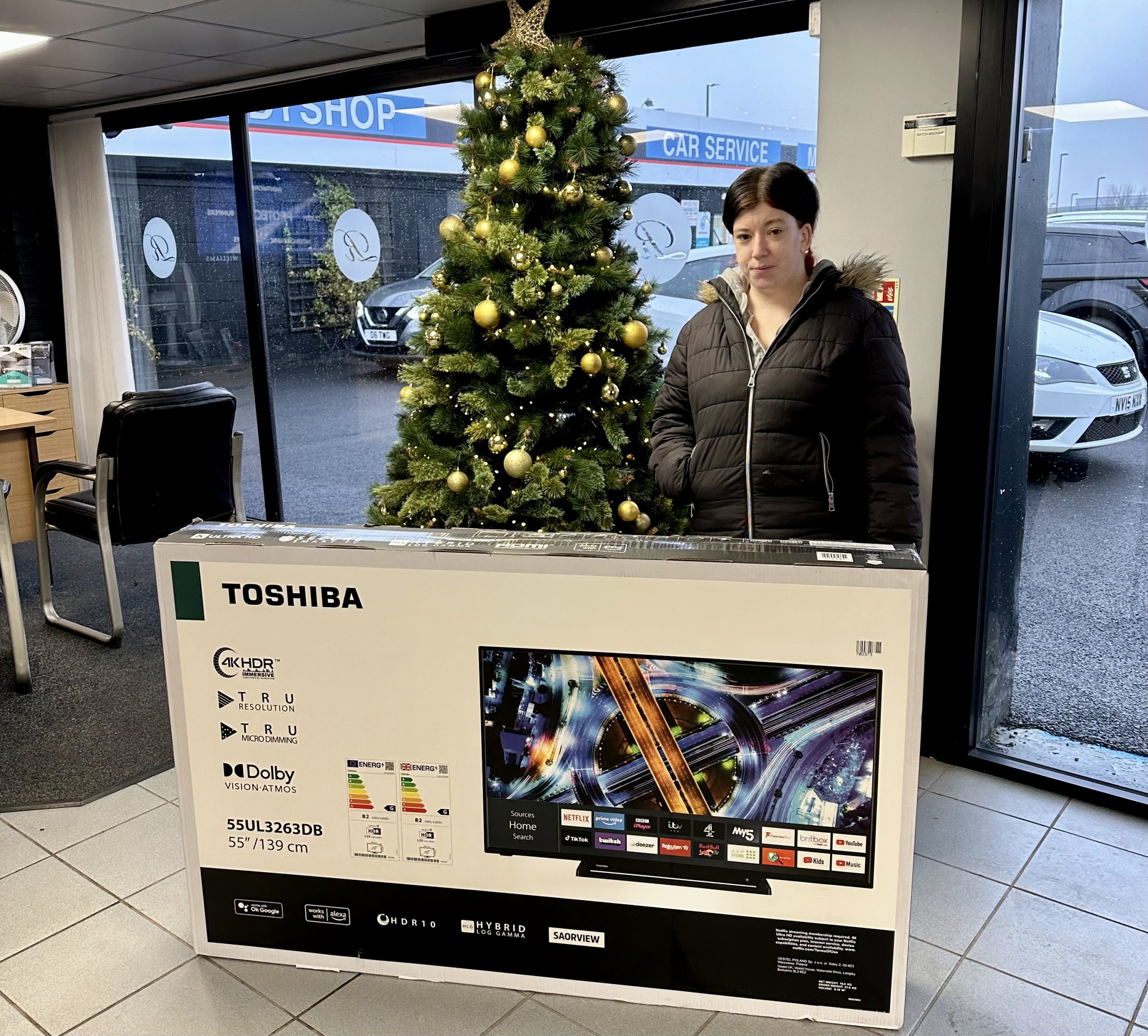 55″ TV WINNER!