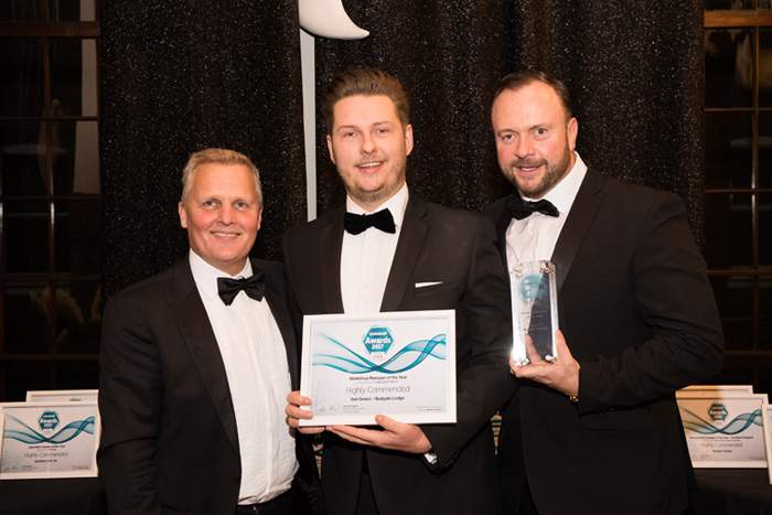 2017 Workshop Magazine Awards Highly Commended ‘Workshop Manager of the Year’