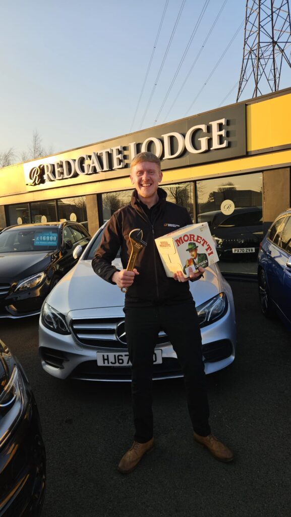 Kevin Golden Spanner - Redgate Lodge