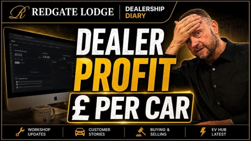 Dealer Profit Per Car - Redgate Lodge