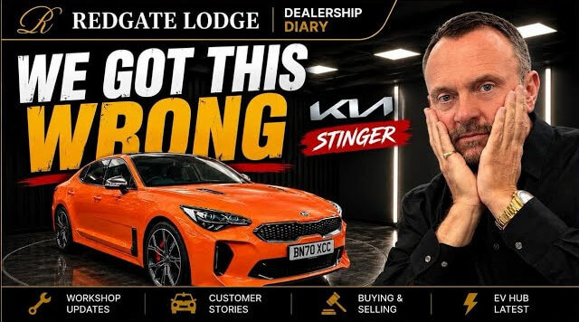Kia Stinger - Redgate Lodge