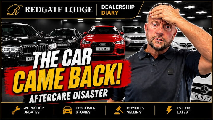 The Car Came Back - Redgate Lodge