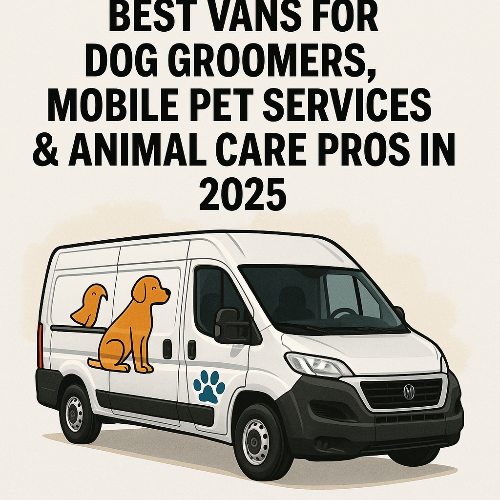 Best Vans for Dog Groomers, Mobile Pet Services &amp; Animal Care Pros in 2025