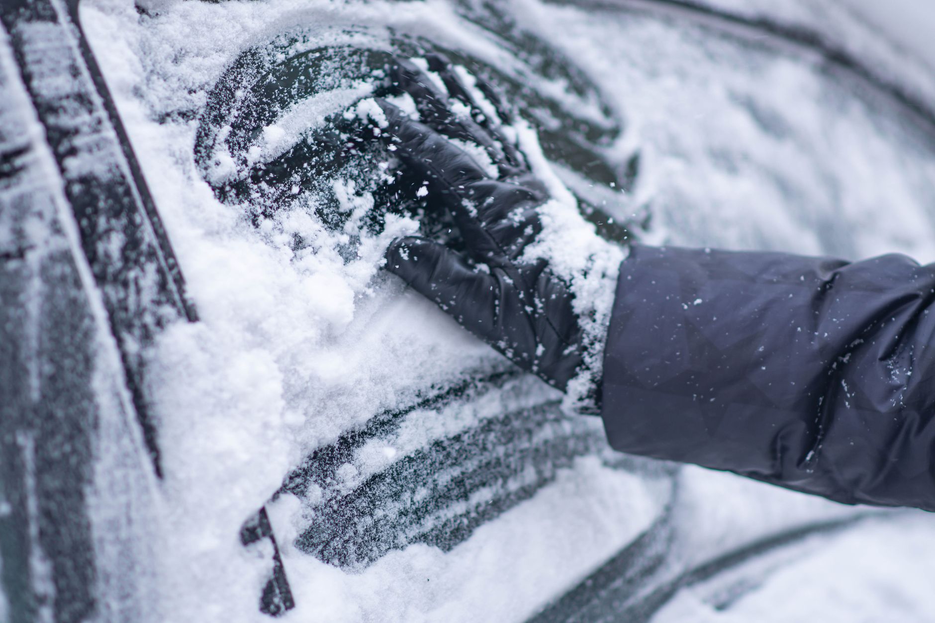 Winter van maintenance