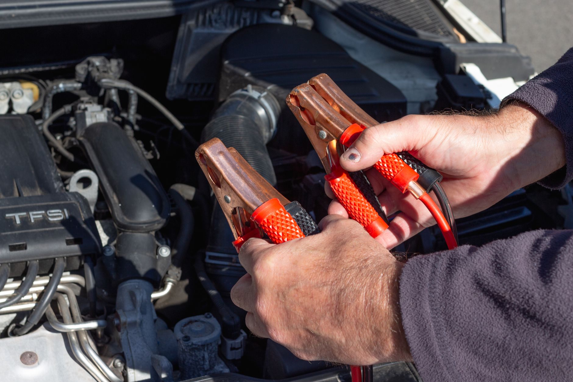 Checking van battery health