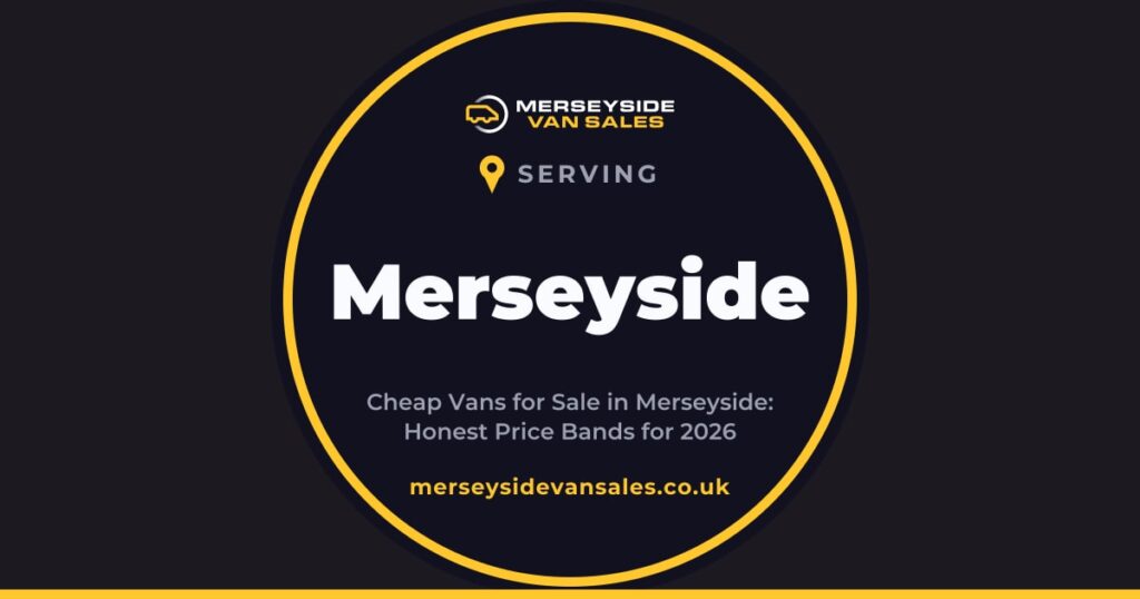 A Merseyside Van Sales title card for Merseyside.