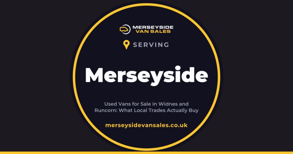 A Merseyside Van Sales title card for Merseyside.