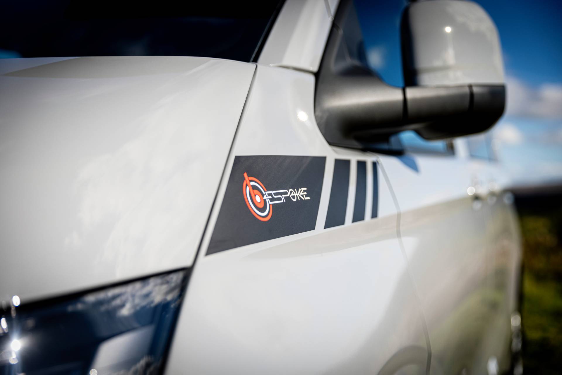 Tmc Bespoke Transporter Logo Closeup - Tottington Motor Company