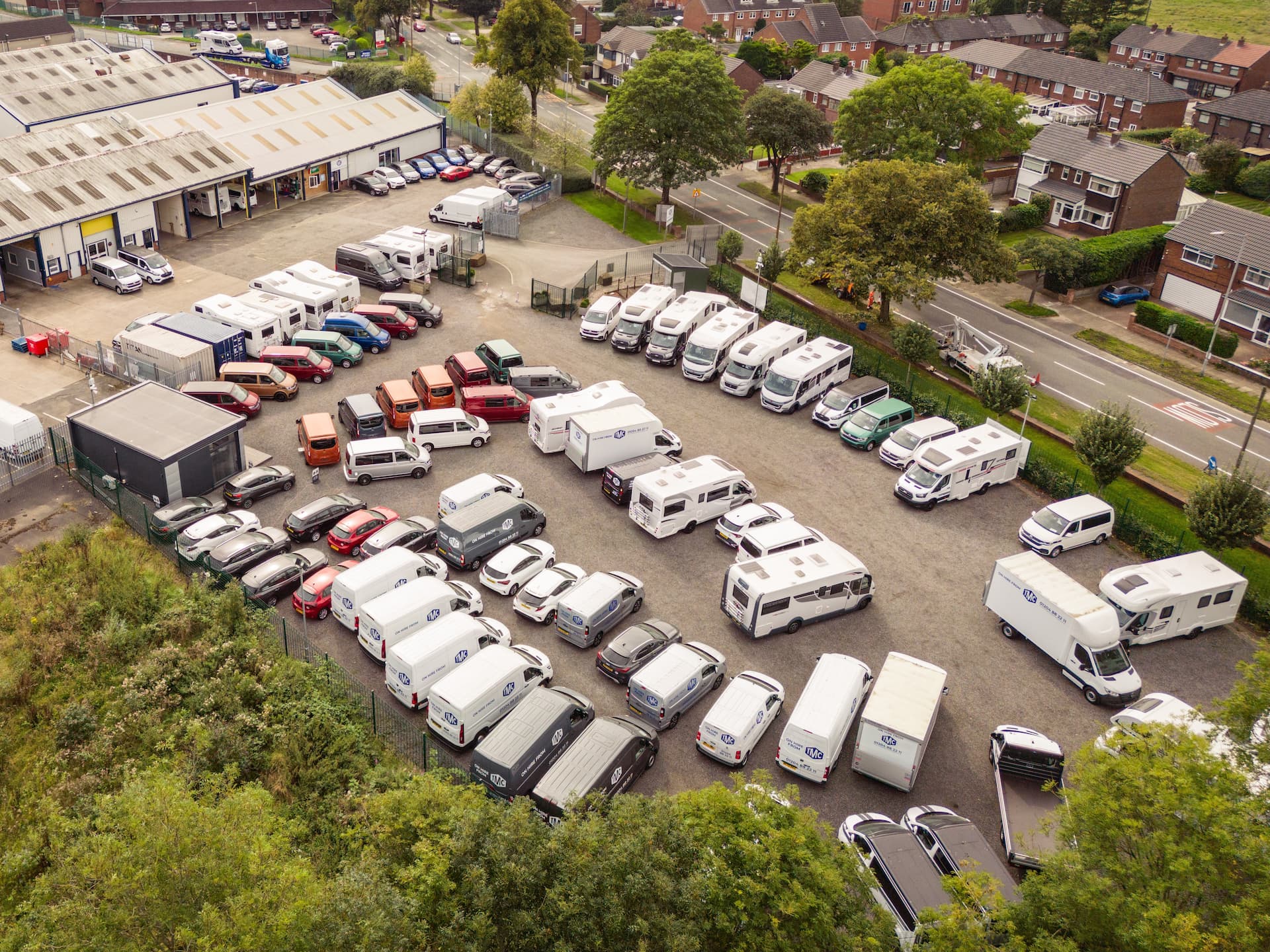 Tmc Forecourt Drone - Tottington Motor Company