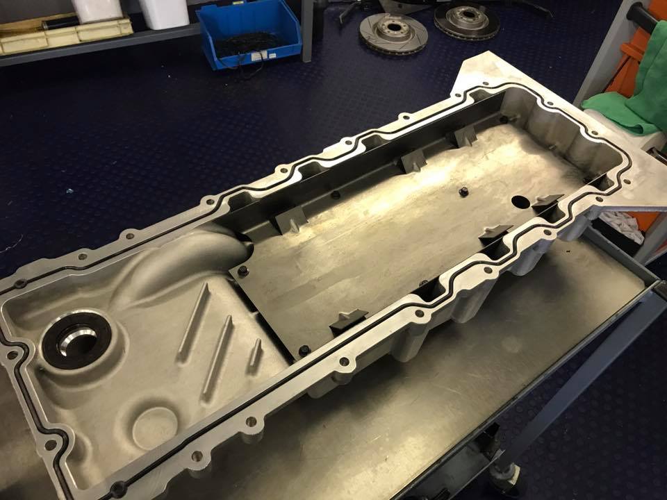 V12 sump gasket repair