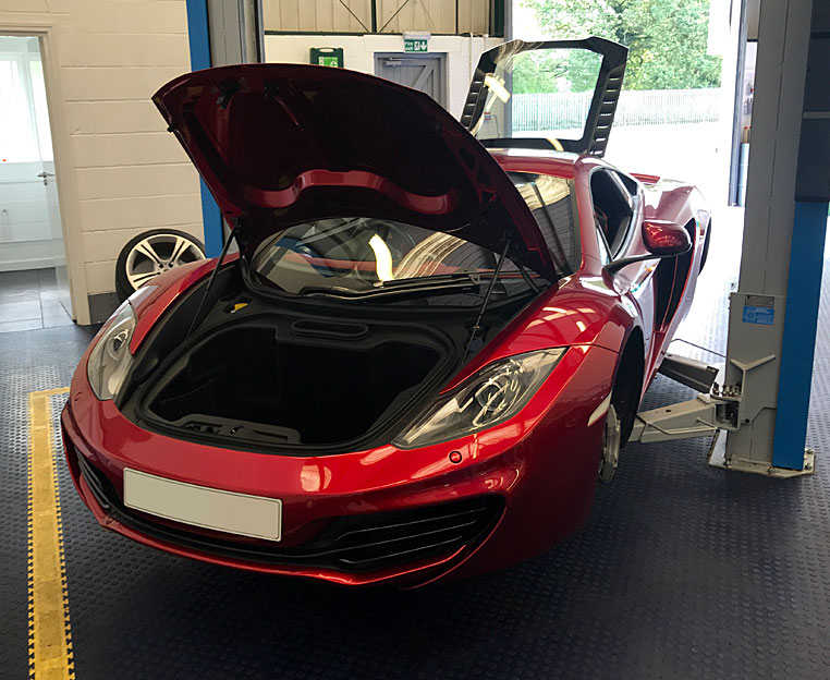 We are equipped to service McLaren