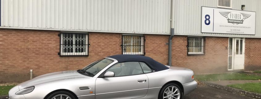 Aston Martin DB7 engine and suspension repair